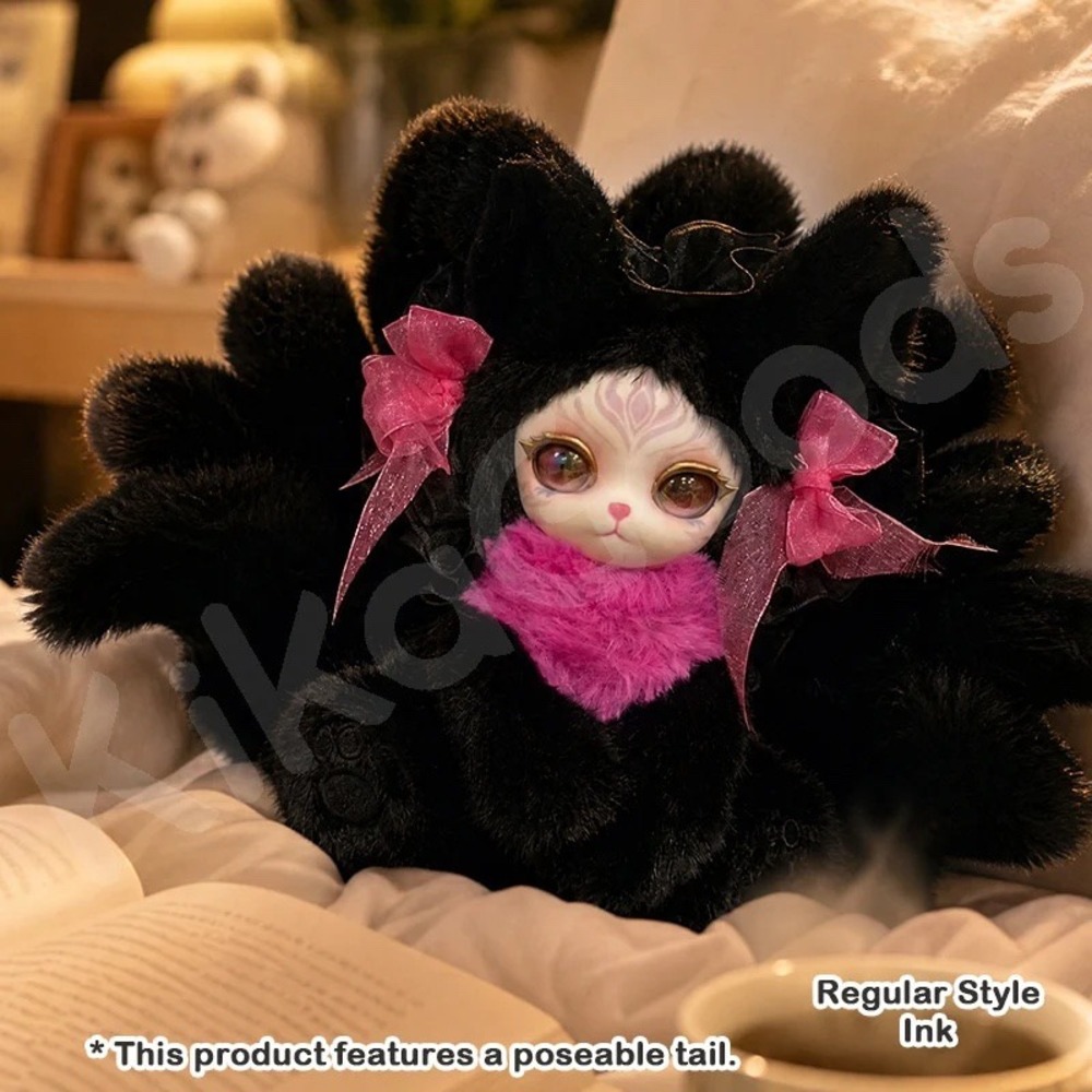 Auspicious Nine Tails Ink Plush Fuyou Jiuyou Lu Xiaojiu Fantasy Fox Blind Box